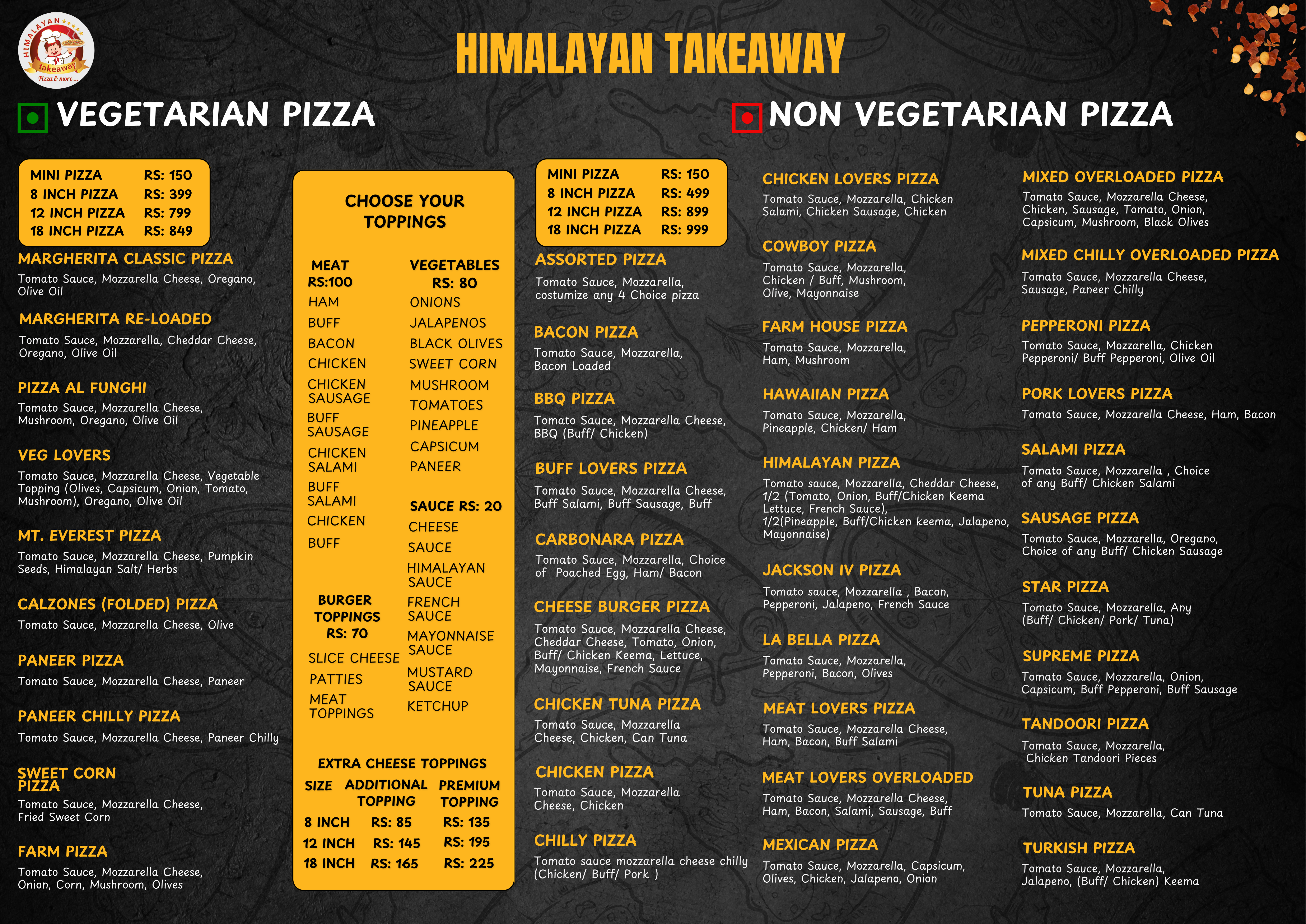 Front Menu